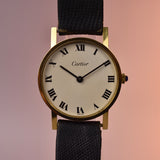 Cartier Tank Ronde Manual