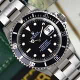 1991 Rolex Submariner 16610 Tritium With Box, Papers, and Booklets