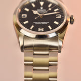 1993 Rolex Explorer 14270 Spider Tritium Dial with Box and Papers