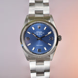 Rolex Air King 14000 Blue Dial