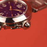 Cartier Pasha Big Date Blue Dial