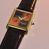 1980s Raymond Weil Tank Spiral Case