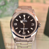 2001 Rolex Explorer 114270 with Complete Set