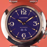 Cartier Pasha Big Date Blue Dial