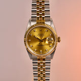 1993 Rolex Datejust 16233 Diamond Dial Box and Papers