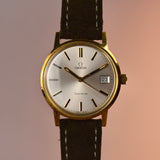 Omega Genève Date "Champagne and Gold"