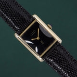 Cartier Tank Must De Cartier Black Dial Manual Winding