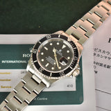 Rolex Submariner 16610 with Service Papers