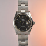 1978 Rolex Date 1500 Matte Black Sigma Dial With Papers