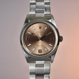 Rolex Air King 14000 Salmon Dial With Box and Booklet