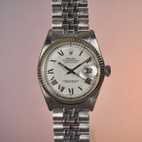 Rolex Datejust 1601 Buckley Roman Dial