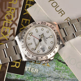 Rolex Explorer 16570 Polar Tritium Dial with Box and Booklets