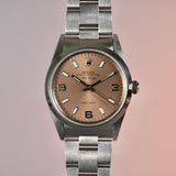 Rolex Air King 14000 Salmon Dial With Box and Papers