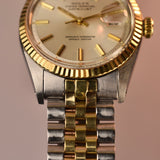 1971 Rolex Datejust 1601 Two Tone