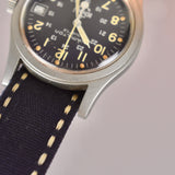 2000s Hamilton Field Khaki 9797 Blue Dial