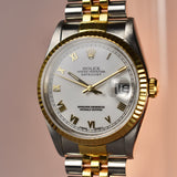 1995 Rolex Datejust 16233 White Roman