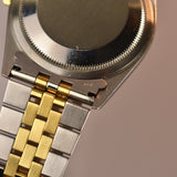 1996 Rolex Datejust 16233 Champagne Roman Complete Set
