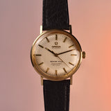 1971 Omega Seamaster De Ville Solid Gold Senior NYLIC w/ Box
