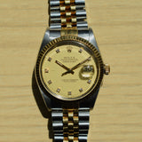 Rolex Datejust ref 16013 Factory Diamond
