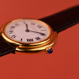 Cartier Vendome Ronde Paris Dial With Box