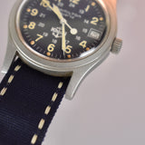 2000s Hamilton Field Khaki 9797 Blue Dial