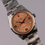 Rolex Air King 14000 Salmon Explorer Dial