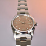 Rolex Air King 14000 Salmon Dial With Box and Papers