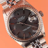 Rolex Datejust ref 1603 Matte Black