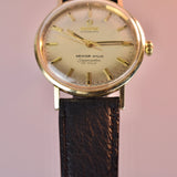 1971 Omega Seamaster De Ville Solid Gold Senior NYLIC w/ Box