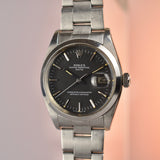 1978 Rolex Date 1500 Matte Black Sigma Dial With Papers