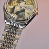 1970s Seiko Lord Matic Ukiyo-E “Lady Under Umbrella” 5606-7072