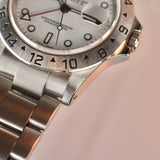 Rolex Explorer 16570 Polar with Box, booklets and Service Papers