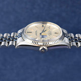Rolex Datejust 16014 Silver Dial Service Card and Unpolished