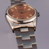Rolex Air King 14000 Salmon Explorer Dial