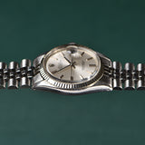 1970 Rolex Datejust 1601 Silver None Lume Dial