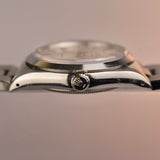 1990 Rolex Air King 14000 Warm Silver Dial with Box and Papers