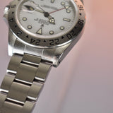 Rolex Explorer 16570 Polar Tritium Dial with Box and Booklets
