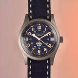 2000s Hamilton Field Khaki 9797 Blue Dial