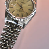 Rolex Datejust 16220 Champagne Patina