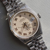 Rolex Datejust 16234 - Cream Roman Dial