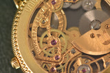 1998 Universal Genève Ref. 151.11.662 Skeleton 18K Gold Complete Set