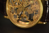 1998 Universal Genève Ref. 151.11.662 Skeleton 18K Gold Complete Set