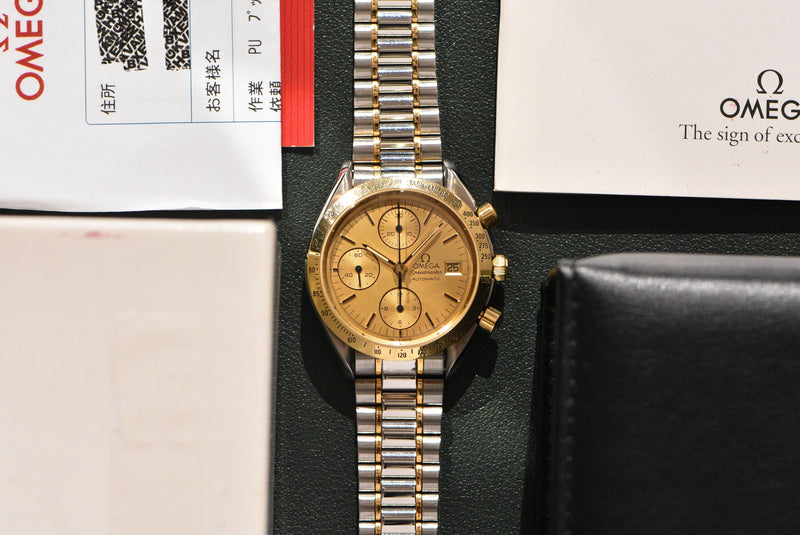 1999 Omega Speedmaster 3712.10.01 With Box and Service papers