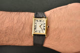 Bucherer Tank Jumbo 18k Solid Gold