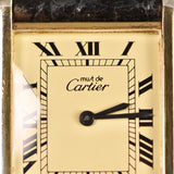 1978 Cartier Tank 'Must De' Lemon Roman Complete Set - Original  Owner