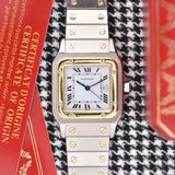 Cartier Santos Carree Two-Tone - Box & Papers