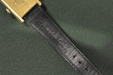 Cartier Tank 'Must De' Tuxedo Reverse Black Roman Complete Set