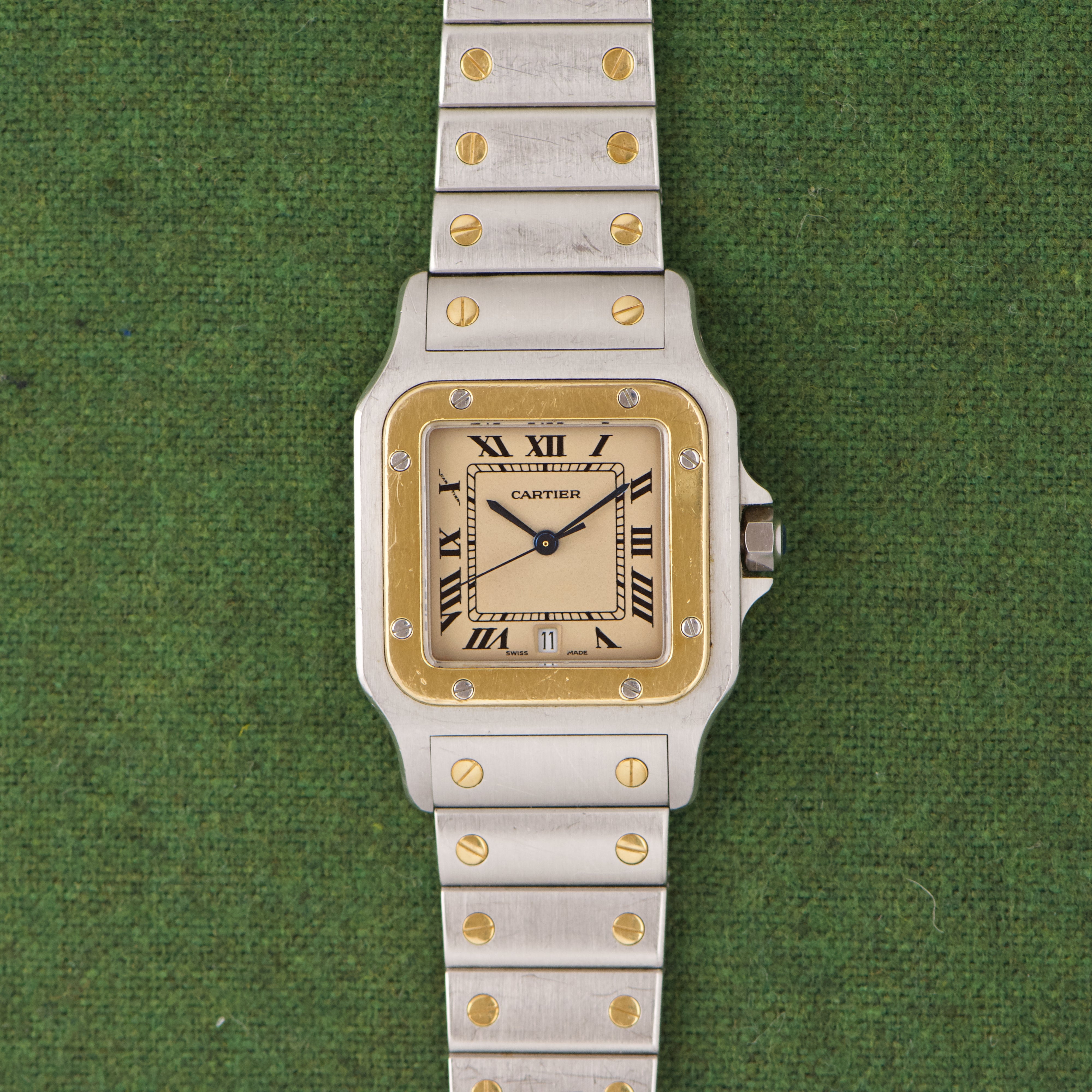 Cartier Santos Galbee Tropical (Ref. 187901) – Huntington Company