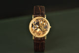 1998 Universal Genève Ref. 151.11.662 Skeleton 18K Gold Complete Set