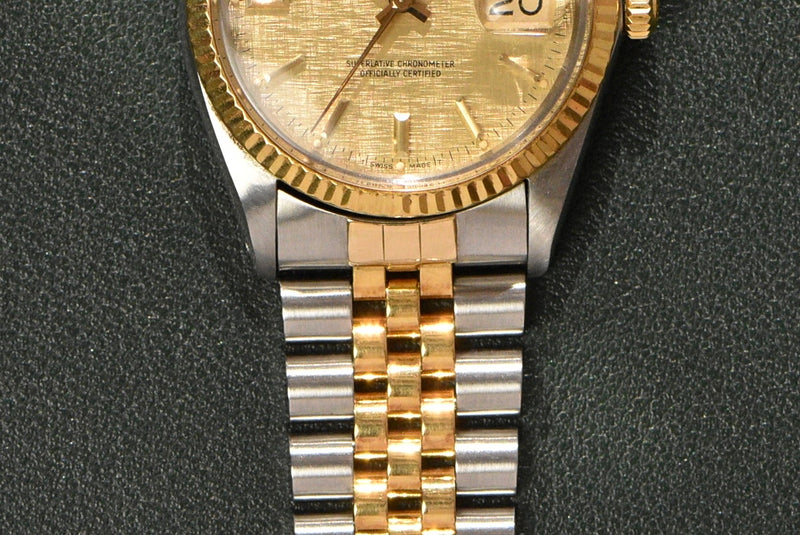 1987 Rolex Datejust 16013 Linen DIal With A Complete Set